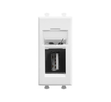 DKC Avanti USB 2.0 розетка модульная, тип А-А, 