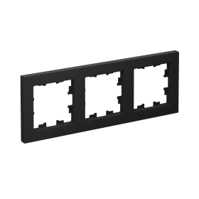 Systeme Electric AtlasDesign Карбон Рамка 3-ая, универсальная