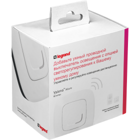 Legrand NETATMO Valena ALLURE Бел Выключатель-светорегулятор 5-300В.