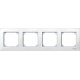 MERTEN M-Plan РАМКА 4 поста, ПОЛ.БЕЛЫЙ, SM