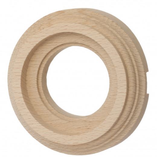 Рамка одноместная на бревно, натурель