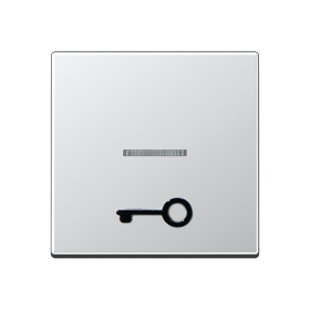 JUNG Клавиша с окошком для подсветки и рельефным символом 