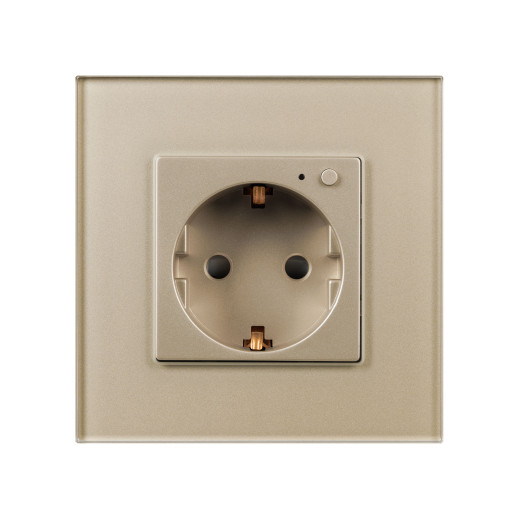 Розетка электрическая с Zigbee управлением SCT-OMALI-EUZB1-PL-GD (240V, 16A, Zigbee) (Arlight, -)