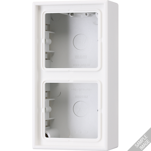 коробка для накладного монтажа с рамкой LS