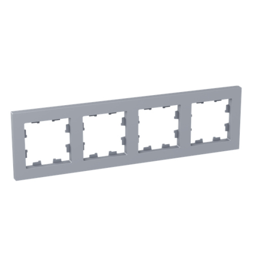 4 - местная рамка, алюминий, пластик Эпика EKF