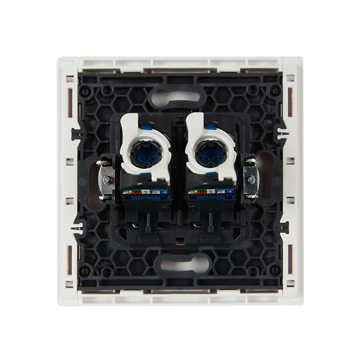 FORTE&PIANO Роз. комп. 2-ая RJ45 кат.6 FP234 бел. IEK