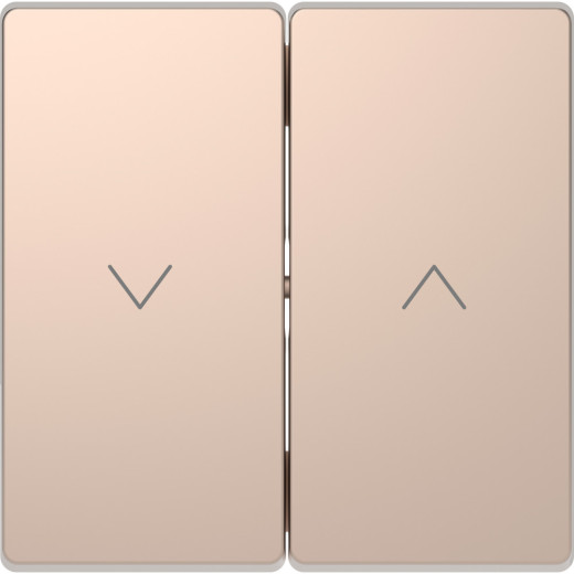 MERTEN D-Life КЛАВИША-КНОПКА для жалюзи, ШАМПАНЬ