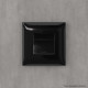Кнопка одноклавишная в стену, Avanti, черный квадрат