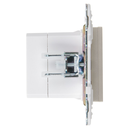 SKANDY Роз. USB A+C 18Вт SK-R13Sh шамп. IEK