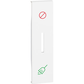 BT Living now Белый Лицевая панель для выключателя индикации Уборка/Не беспокоить 1 мод.