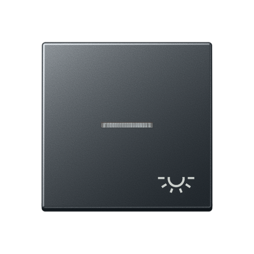 клавиша с символом освещения с подсветкой