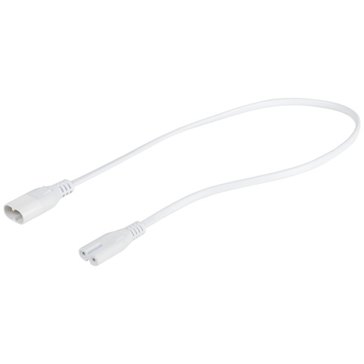 Кабель соединительный для линейного светильника ЭРА C7-С8-0,5 2-pin 0.55 м коннекторы IEC C7-IEC C8