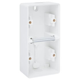 Niko Hydro Белый Рамка на 2 поста, вертик, 2 входа