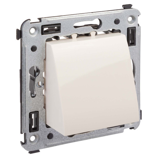 Вывод кабеля из стены Avanti, ванильная дымка