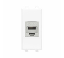 DKC Avanti Компьютерная розетка RJ-45 без шторки модульная, кат.6А экранированная, 