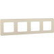 Рамка 4 поста - Legrand/Daccord Inspiria - слоновая кость