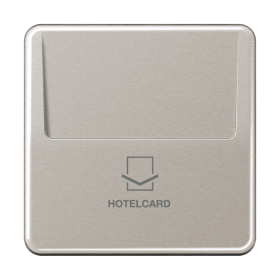 JUNG Накладка-картодержатель для балансирных механизмов 531U, 532U, 533U, 534U термопласт платина CD500