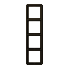 JUNG CD Коричневая Рамка 4-ая ударопрочная