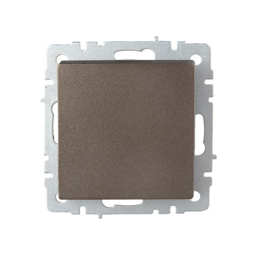 BRITE Выключ. 1-кл. прох. 10А ВС10-1-6-БрТБ бр. IEK