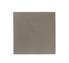 EKF PROxima Валенсия лицевая панель кнопки звонка 10А кашемир.