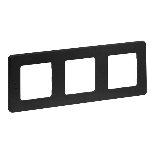 Рамка 3 поста - Legrand/Daccord Inspiria - антрацит