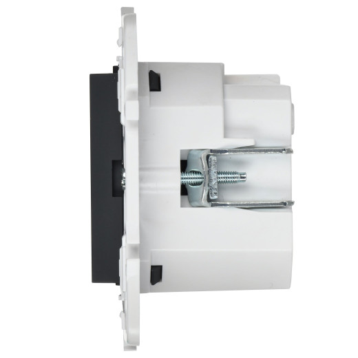 SKANDY Роз. с з/к/ш 16А с USB C 18Вт SK-R17G граф. IEK