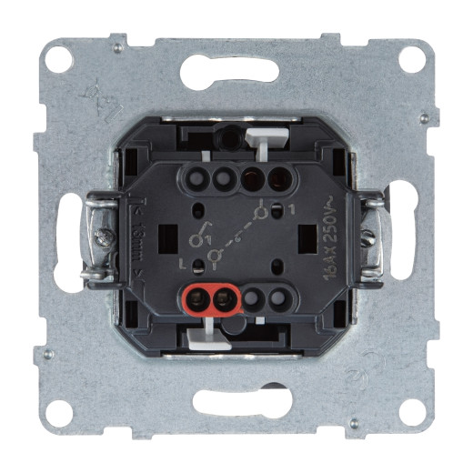 SUNO. Выключатель 16АХ 250В. Безвинтовые зажимы. Цвет 