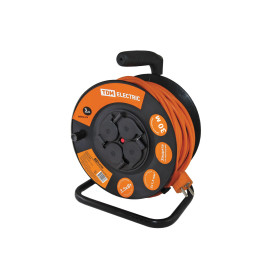 TDM Удлинитель силовой УКз16-004  (IP44 4 места/30м ПВС 3х1,5) УС1-43127