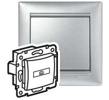 Legrand Valena Алюминий Выключатель карточный.