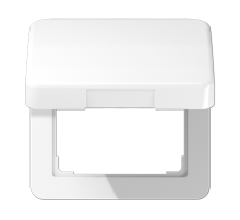 JUNG CD 500/CD plus Белая Крышка откидная для розеток и изделий 50х50