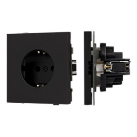 Arlight Механизм электрической розетки SCT-TENDO-MEU1-SFPL-BK (230V, 16A) (-)