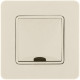 Вывод кабеля IP21 - Legrand/Daccord Inspiria - с зажимом для кабеля - слоновая кость