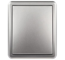 ЭРА Переключатель Эксперт 11-1203-03 10АХ-250В IP2 ОУ алюминий