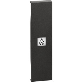 BT Living now Черный Лицевая панель с символом нагреватель для выключ и переключ 1 мод.