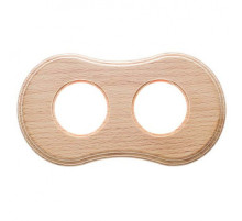 BIRONI Шедель Бук Натурэль Рамка 2-ая Форма восьмерка (скрытый монтаж)