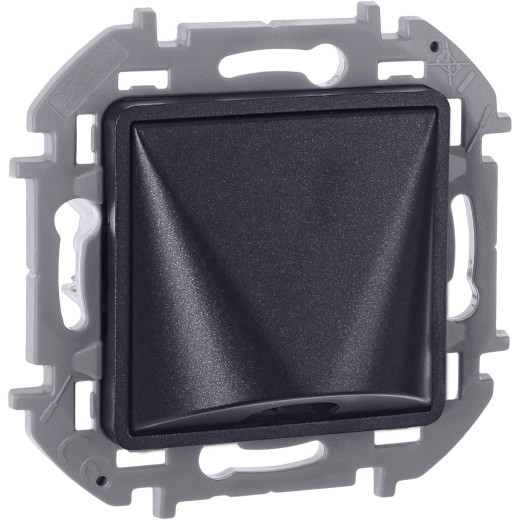 Вывод кабеля IP21 - Legrand/Daccord Inspiria - с зажимом для кабеля - антрацит