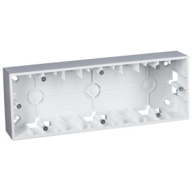 Simon 15 Алюминий Коробка 3-ая для наружного монтажа