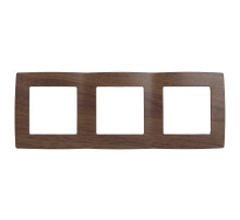 ЭРА 12-5003-10 Рамка на 3 поста, Эра12, венге (15/150/2400)
