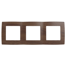 ЭРА 12-5003-10 Рамка на 3 поста, Эра12, венге (15/150/2400)