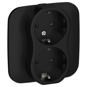 FLITE Роз. 2-я с з/к/ш б/к 16А РСш12-1-А-ФлЧ чер. IEK