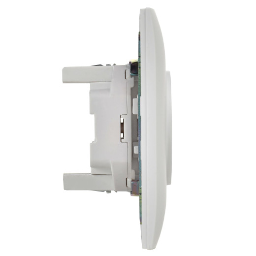 SKANDY Роз. 2-я без з/к/ш 10А в сб. SK-R10W арк. бел. IEK