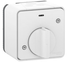 Schneider Electric Mureva Styl наруж Бел Выключатель с таймером (реле времени), IP55