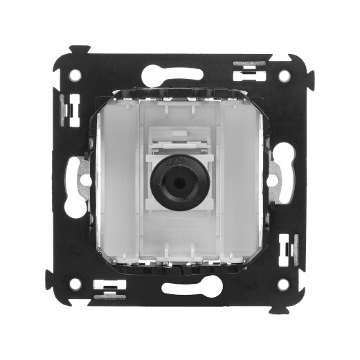 Розетка TV одиночная в стену, Avanti, белое облако