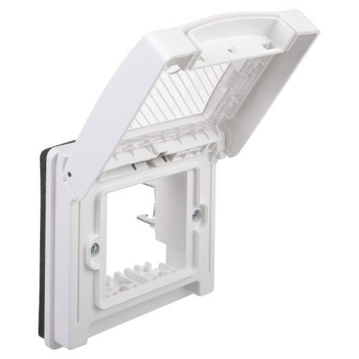 Рамка для монтажа в стену IP55, Avanti, белое облако, 2 модуля