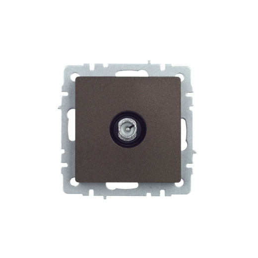 BRITE Роз. TV проходная РТВ10-0-БрТБ бр. IEK