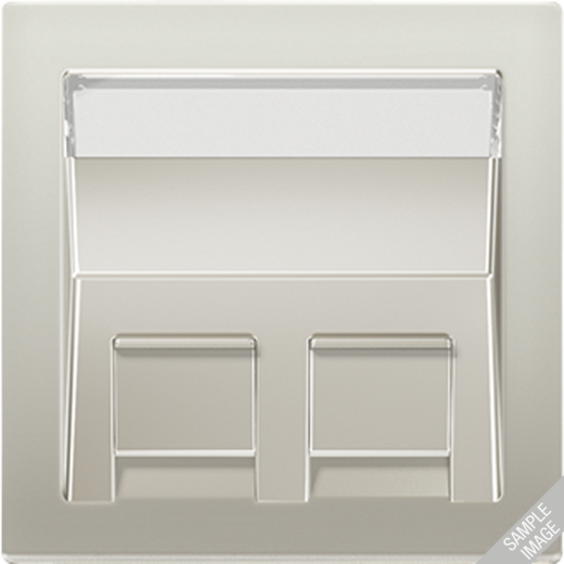 накладка для модульных разъемов