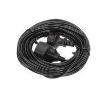 PROconnect Удлинитель-шнур ПВС 3х0,75мм², 20м, с/з, 6А, 1300Вт, IP20, черный