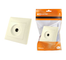 TDM Розетка телевизионная простая (0-2400МГц, 