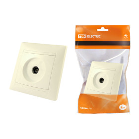 TDM Розетка телевизионная простая (0-2400МГц, 