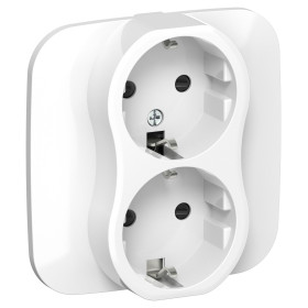 FLITE Роз. 2-я с з/к/ш б/к 16А РСш12-1-А-ФлБ бел. IEK